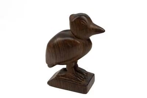 Figura de partiridge, tallada en madera - Imagen 1 de 10