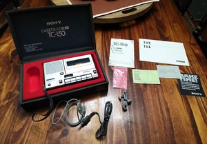 Sony TC-150 Cassette-Corder Tape Recorder Parts Or Repair See Description/Video  - Picture 1 of 11
