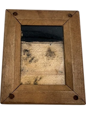 Wooden Photo Frame Rustic Design Multi-Photo Holder Decor T2940 D23 - Image 1 of 4