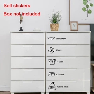 Baby Boy Clothes Stickers Home Decor Wardrobe Sticker Decal Bedroom Art Sti _pu - Picture 1 of 10