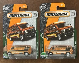 Matchbox 95 Custom Chevy Van 2018 - beide Versionen Ersatzreifen & Motorrad Lot 2 - Bild 1 von 6