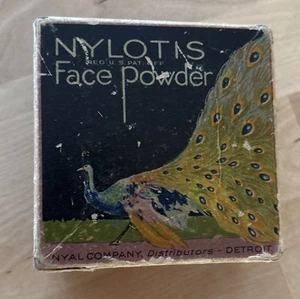 Boite à poudre ancienne de marque NYAL NYLOTIS de Luxe - Detroit. - Photo 1/6