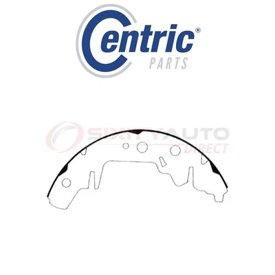 Centric HD Drum Brake Shoes for 2000 Chrysler Grand Voyager 3.0L 3.3L 3.8L xu - Imagem 1 de 4