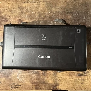 Canon PIXMA IP110 K10404 Mobile USB Color Inkjet Printer No Power Cord Untested - Picture 1 of 5