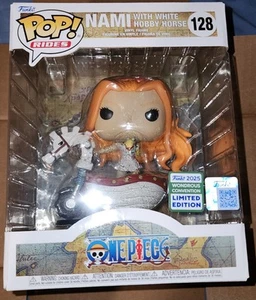 One Piece Funko Pop! Rides Deluxe Nami with White Hobby Horse - Picture 1 of 1