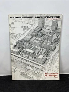 Progressive Architecture Magazine May 1970 Volume 5 Vintage - Imagen 1 de 10