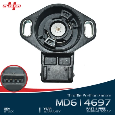 MD614697 TPS Throttle Position Sensor For 98-01 Mitsubishi Montero Eagle Summit — 第 1/4 张图片