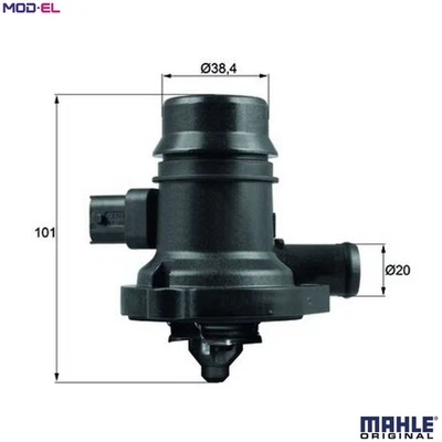 THERMOSTAT COOLANT TM 36 103 FOR BUICK VAUXHALL ZAFIRA/Mk/III CORSA/IV ADAM 1.4L - Image 1 of 4