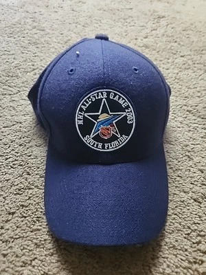 2003 NHL All Star Game Adjustable Hat Nike Wool Blue South Florida Tampa Bay - Image 1 of 4