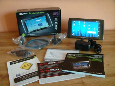 Archos 7  Internet Media Tablet mit 250 GB Festplatte Multimediaplayer - Bild 1 von 4