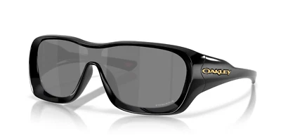 OAKLEY DE LA SALLE SUNGLASSES OO9493-0130 POLISHED BLACK W/ PRIZM BLACK LENS - Image 1 of 4