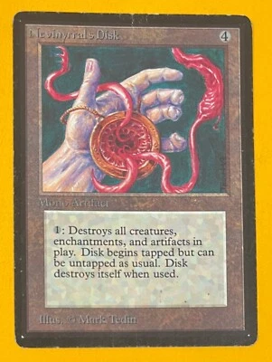 MTG NEVINYRRAL'S DISK Beta (OldManMTG 007-810) - Image 1 of 4