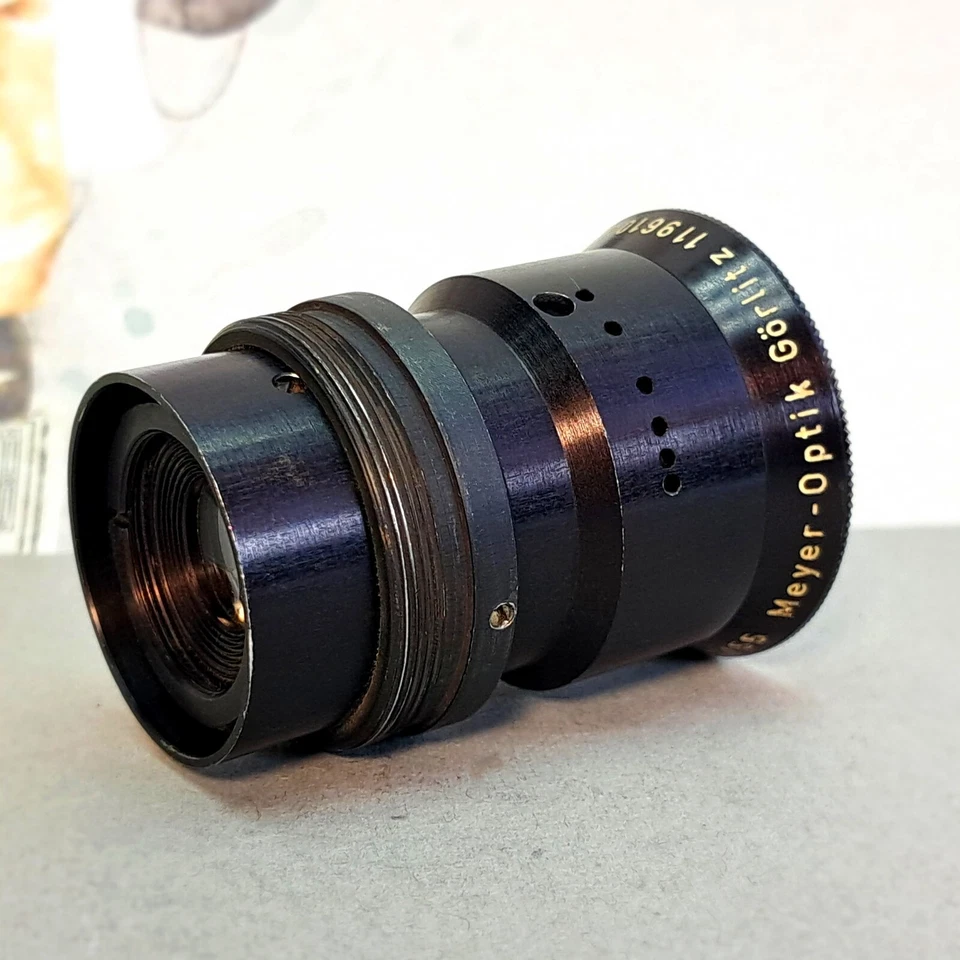 Vintage Lens Meyer-Optik Gerlitz HELIOPLAN 4.5/55mm Germany - Image 1 of 4