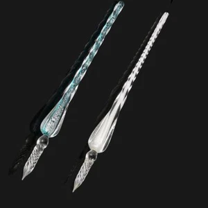 craft Unterschrift Malerei Tauchen Dip Pen Füllung Tinte Drip Brunnen Pens Glas - Bild 1 von 11