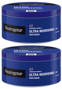 2 NEUTROGENA ULTRA NOURISHING RICH BALM For Very Dry Skin 300ml 10fl oz - Picture 1 of 7