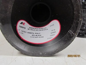 2 A&E American Efird Anefil SOL Black T-138 2 1 LB cones See cone bottom spec's - Picture 1 of 5