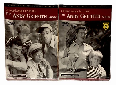 The Andy Griffith Show  2 DVD 2004 6 Full Length Episodes Golden Movie Classics - Image 1 of 2