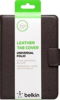 New Genuine Belkin Leather Tab Cover Universal Folio - fits tablets 6" to 7.9" - Image 1 of 3