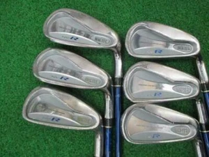 JAPAN MODEL MACGREGOR MACTEC NV-R 6PC R-FLEX IRONS SET GOLF CLUBS - Picture 1 of 4