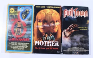 VHS The Witchmaker, Mother Promotional Promo (Ladd), Evil Town - Horror Lot of 3 - Picture 1 of 7