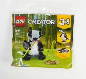LEGO Creator 3in1 Pandabär 30641 (83 Teile) Neu + Versiegelt. Schneller Versand - Bild 1 von 2