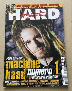 French HARD FORCE Mag No.30 (1998) MACHINE HEAD-LOUDBLAST- SUICIDAL TCIES-MAIDEN - Picture 1 of 2