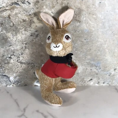 PETER RABBIT FLOPSY RED SLAP BRACELET WRIST HUGGER PLUSH DAN DEE 2022 - Image 1 of 4