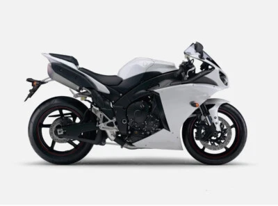 Kit de carenado de inyección blanco sin pintar para Yamaha YZFR1 YZF R1 2009 2010 2011 Foto 1 de 4