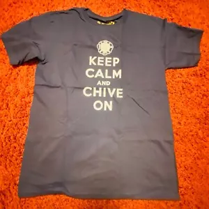 Authentic The Chive KCCO Keep Calm and Chive On Fire Department T Shirt Size M - Picture 1 of 6