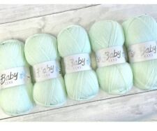 5 x 100g Baby WoolBabycare 4 Ply Quality Acrylic Knitting Yarn PACKS OF FIVE706