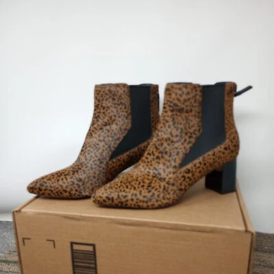 Botines Cole Haan Clásicos Modernos Etta para Mujer Talla 7M W23019 Cheetah Foto 1 de 4