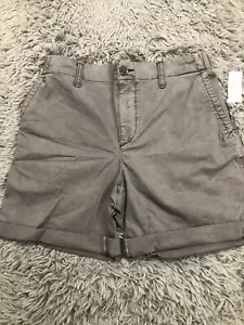 NWT Old Navy Everyday Cargo Shorts Womens Small Gray Elastic Waist - Picture 1 of 9