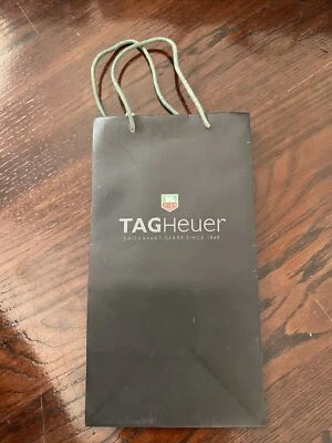 New Tag Heuer Shopping Gift Bag 15” x 6.5” x 5”