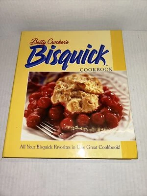 BETTY CROCKER'S BISQUICK COOKBOOK 1st Ed Spiral Hardcover 2000 LikeNew Cook Book - Image 1 of 4