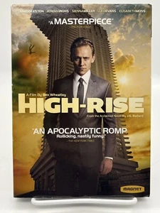 HIGH-RISE DVD w/ Slipcover Tom Hiddleston, Elizabeth Moss Thriller New Sealed - Foto 1 di 3