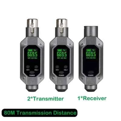 Wireless Mikrofon System Sender Empfänger Lautsprecher Adapter für Mikrofon - Bild 1 von 4