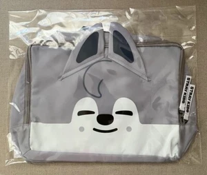 Stray Kids Skzoo Travel Pouch Wolf Chan Bang Chan JYP Pop-Up Store 2024 New JP - Picture 1 of 24