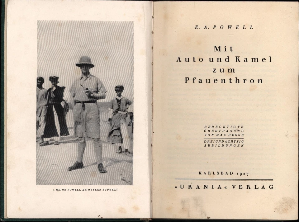 Mit Auto und Kamel zum Pfauenthron, - Bild 1 von 1