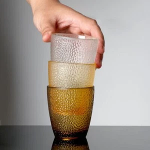 Unbreakable Acrylic Glasses 210/300/360ml Tea Cup Tumbler Drink Cup KTV - Picture 1 of 16