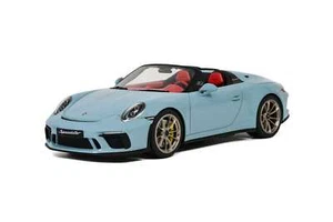 GT Spirit - 1:18 Porsche 911 (991.2) Speedster 2019 Meissen Blu - Foto 1 di 7