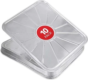 Disposable Foil Oven Liners 10 Pack Aluminum Foil Oven Liners for Bottom of E - Picture 1 of 6