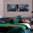 VENOM Spider-Man PERSONALISED NAME Decal WALL STICKER Decor Boys Bedroom WP60
