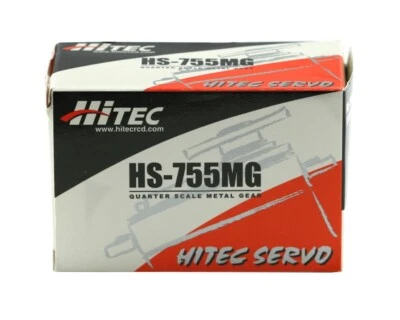 Hitec HS-755MG Giant RC Scale Metal Gear 2BB Servo HS755MG HS755 755MG 755 - Image 1 of 3