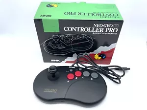 Neo Geo CD AES CDZ Joystick Controller Pro Arcade Stick SNK Tested Boxed - Picture 1 of 18