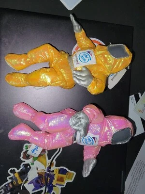 Vintage Pink and Yellow Intel Inside Pentium II MMX Bunny People Doll - Image 1 of 2