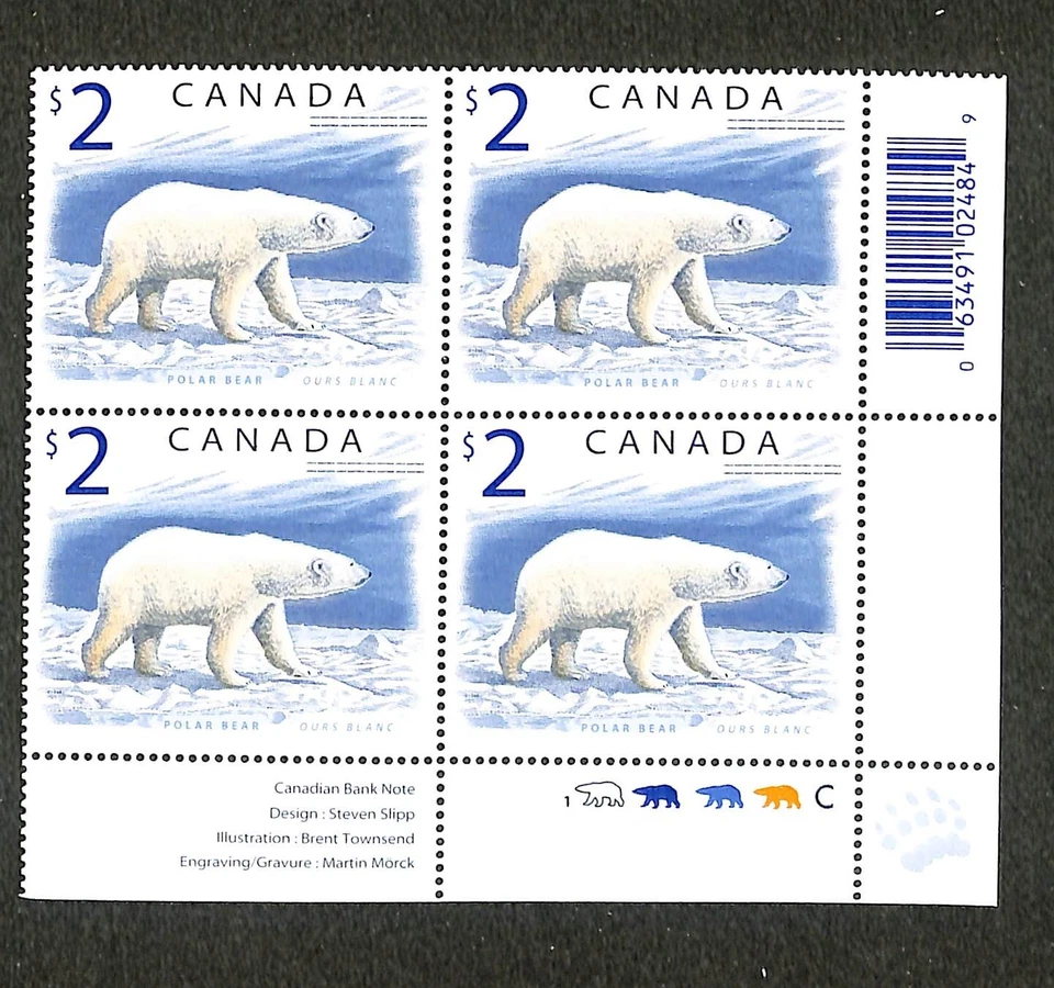 1998 Canada Scott#1690 - LR Plate Block - MNH - Image 1 of 1