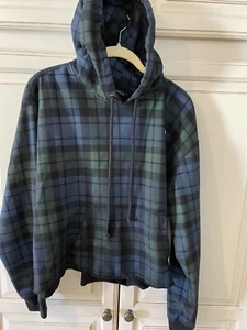 Abercrombie Fitch Pullover Damen Kapuzenpullover Gr. Large Fleece gefüttert Tasche - Bild 1 von 12