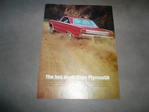 Plymouth Automotive Ad - Vintage - Chrysler MOPAR - The Hot Ones - Bild 1 von 1