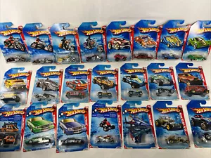 Hot Wheels Race World 5 Sets Highway Jungle Cave Beach Movie Stunts 22 cars nip - Picture 1 of 22