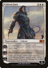 Gideon Jura Magic 2012 / M12 HEAVILY PLD White Mythic Rare MAGIC CARD ABUGames